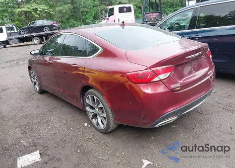 2015 Chrysler 200 C z USA, uszkodzony, nr VIN 1C3CCCEG0FN678419